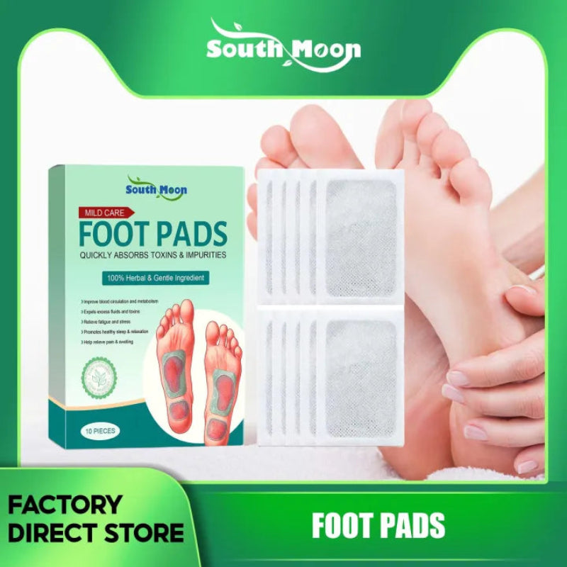 100% Herbal & Gentle Detox Foot Patches - Buy 1 Get 1 FREE